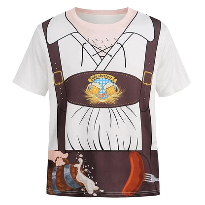T-shirt i lederhosenstil – WiesnShirt Oktoberfest 2026