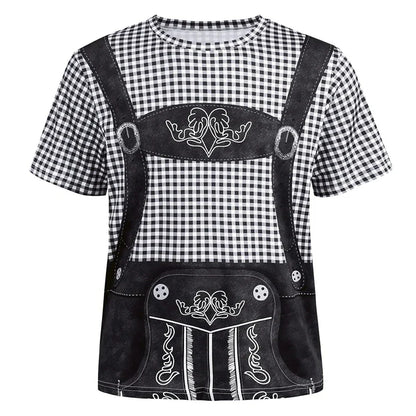 T-shirt i lederhosenstil – WiesnShirt Oktoberfest 2026