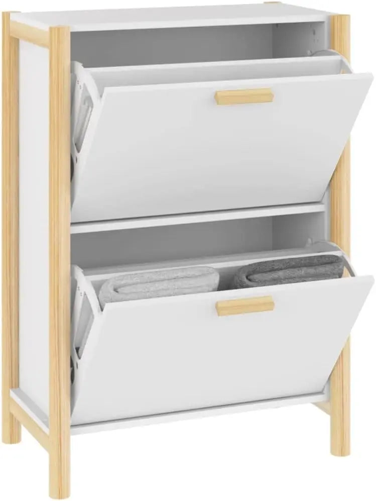 Smala skoskåp för hallen med dörrar 57,5 × 33 × 80 cm – TidyStep
