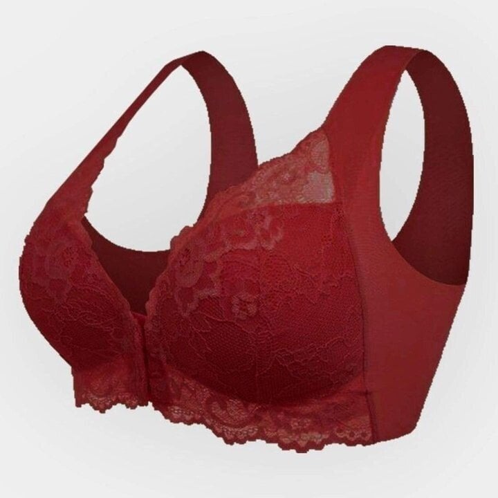 Sömlös topp sport-BH med framknäppning – Mireya