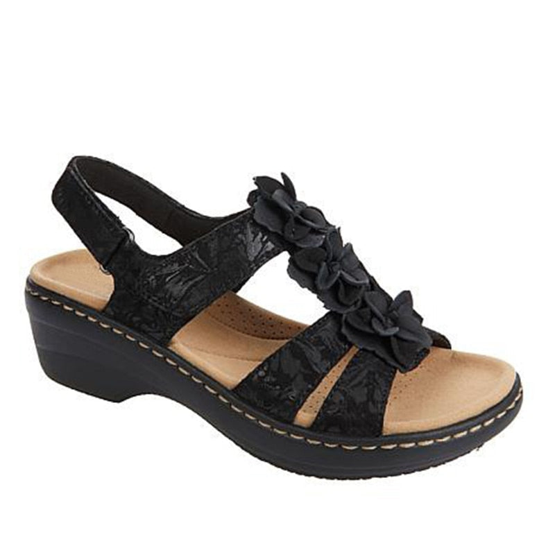 Retro sommarsandaler för damer – Aurelia