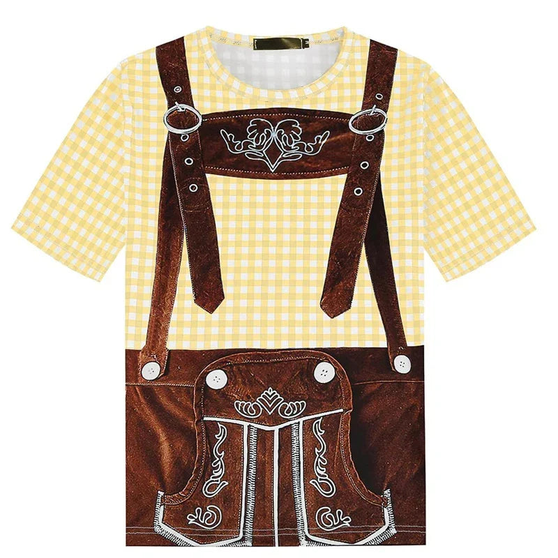 T-shirt i lederhosenstil – WiesnShirt Oktoberfest 2026