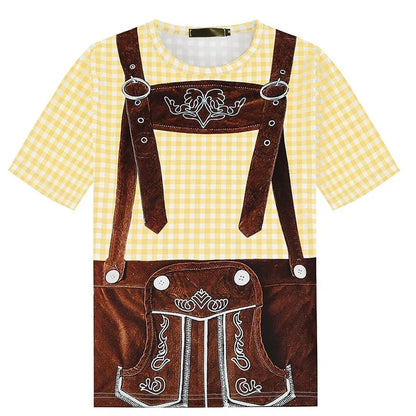 T-shirt i lederhosenstil – WiesnShirt Oktoberfest 2026
