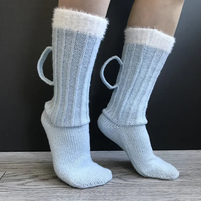 Unisexstrumpor med ölkrusmotiv – SchaumSocken Oktoberfest 2026