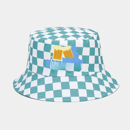 Fiskehatt med diamantmönster – WiesnKaro Oktoberfest 2026