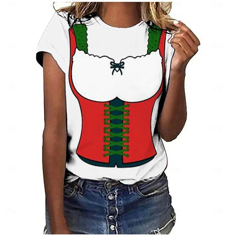 T-shirt i dirndlstil – DirndlShirt Oktoberfest 2026
