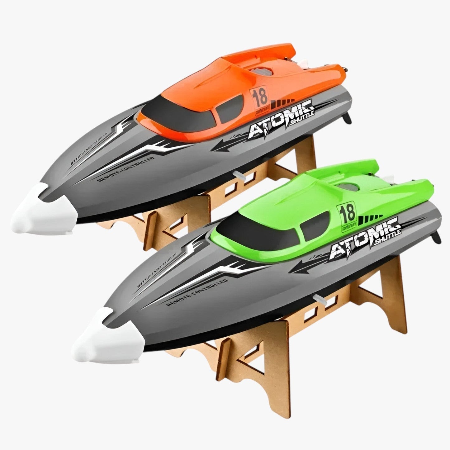 Högpresterande racerbåt AquaX – RC-hastighetsbåt med vattenkylning och automatisk återställning