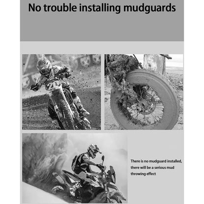 Universellt bakhjulsskydd för motorcykel med reflex – RoadGuard