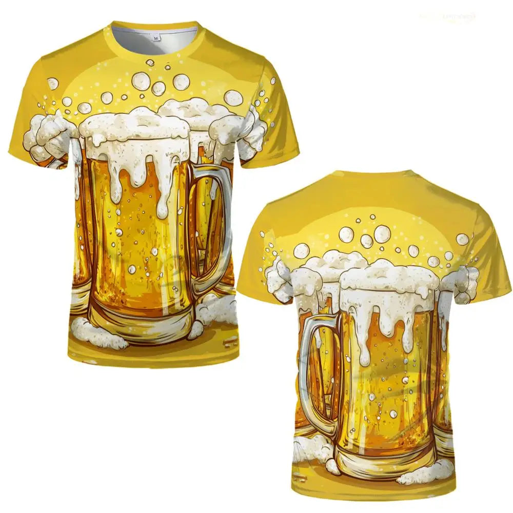 T-shirt med ölmotiv – SchaumShirt Oktoberfest 2026