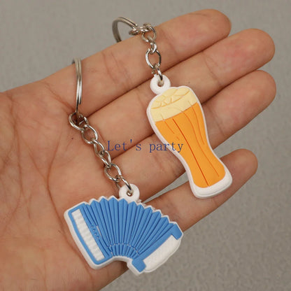 Set med nyckelringar "Oktoberfest" (8 motiv, 1+1 gratis) – WiesnGlück Oktoberfest 2026