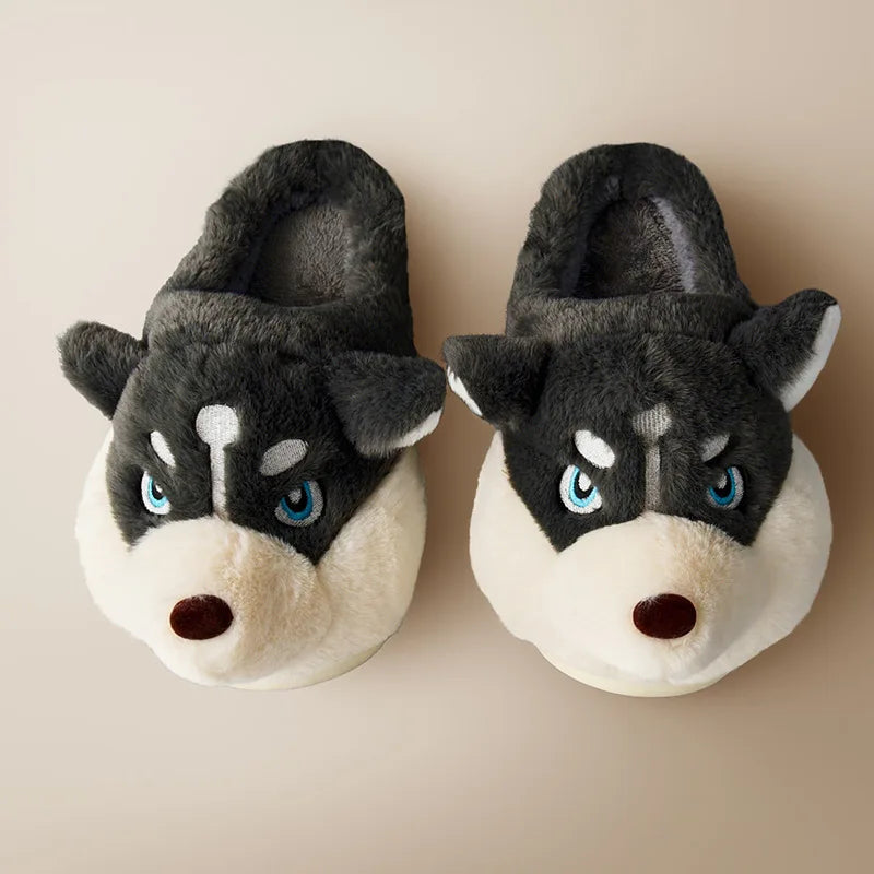 Vinterliga Husky damtofflor – Novi