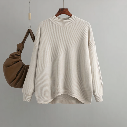 Vintage stickad tröja för damer – Eveline
