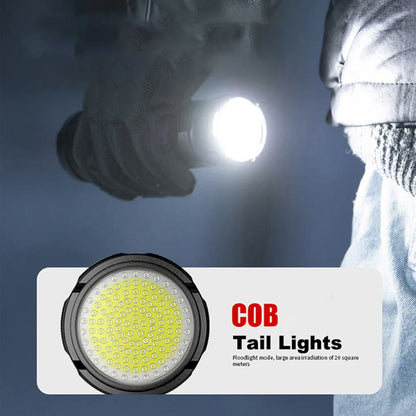 Uppladdningsbar 10000 lumen LED-ficklampa – Striker