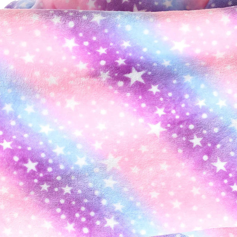 Oversized fleecefilt med huva och fickor – SnugJoy