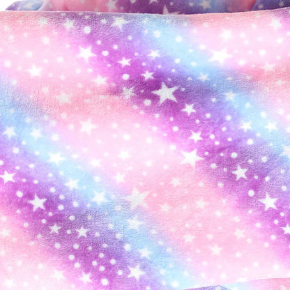 Oversized fleecefilt med huva och fickor – SnugJoy