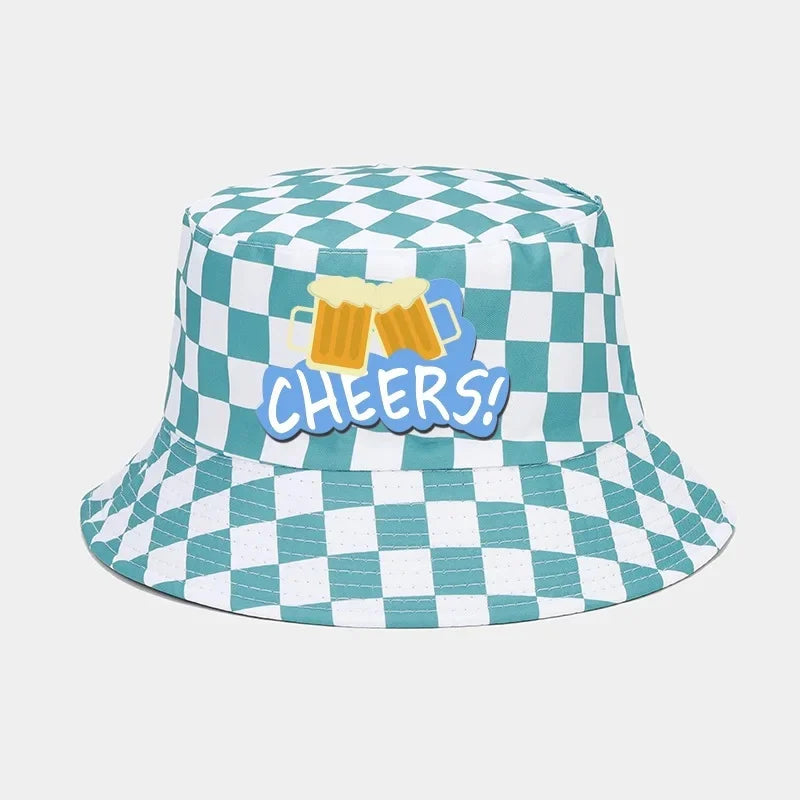Fiskehatt med diamantmönster – WiesnKaro Oktoberfest 2026