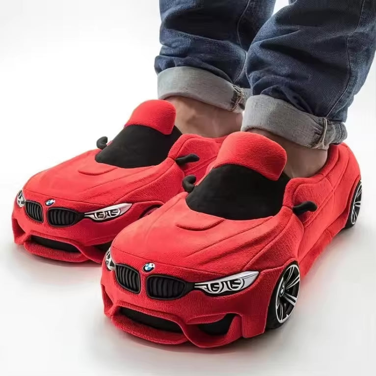 Varma herrvintertofflor – AutoLuxe Frost Edition