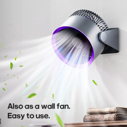 Multifunktionell elektrisk fläkt med 4000 mAh batteri – AirFlex