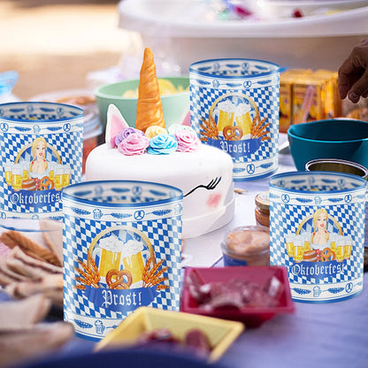Bordsljusstakar i Oktoberfest-design (12 stycken, 1+1 gratis) – LampenGlädje Oktoberfest 2026