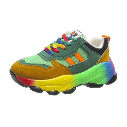 Färggranna dam sneakers – Solenya