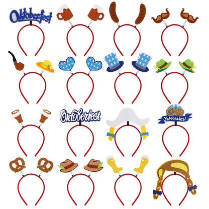 Hårbandset i oktoberfestdesign (16-delat) – HuvudGaudi Oktoberfest 2026