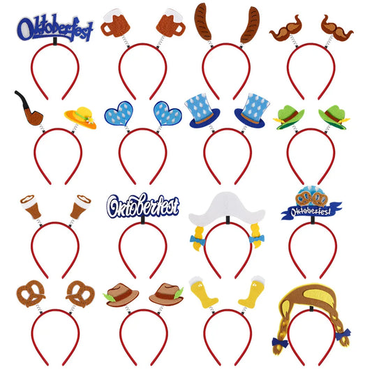 Hårbandset i oktoberfestdesign (16-delat) – HuvudGaudi Oktoberfest 2026