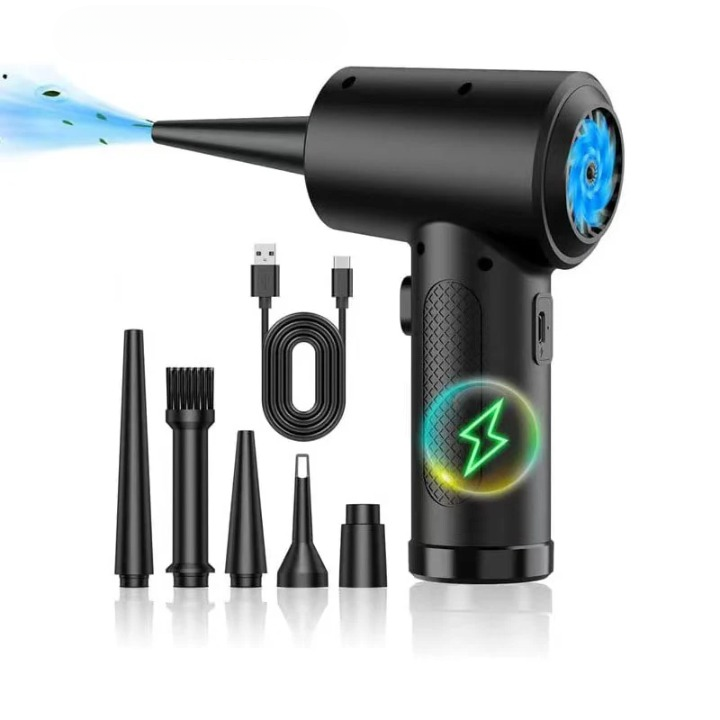 Trådlös luftdammsugare med 51 000 varv/min motor och LED-belysning – JetSweep