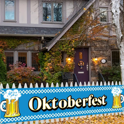 Banderoll i Oktoberfest-design – FestBanner Oktoberfest 2026