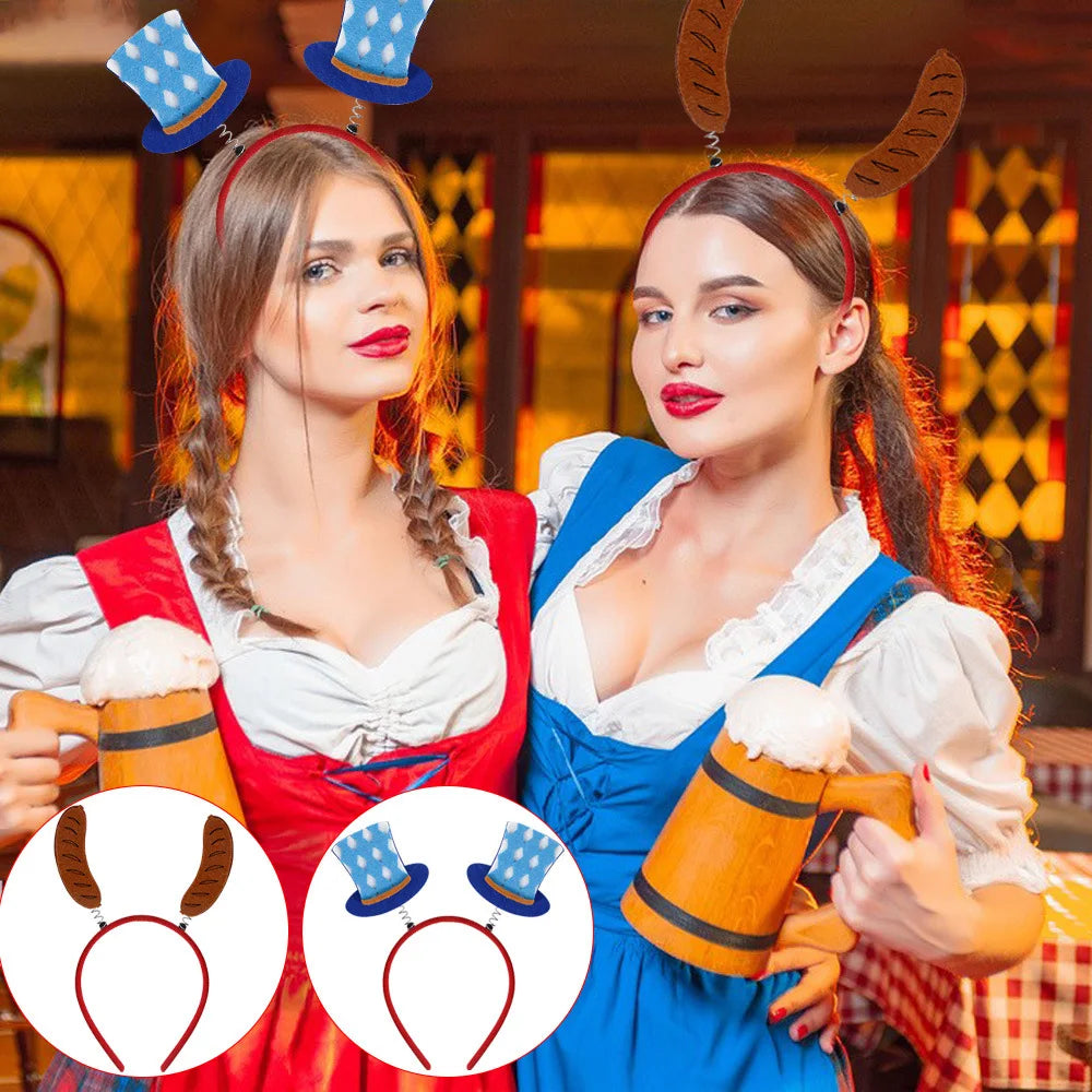 Hårbandset i oktoberfestdesign (16-delat) – HuvudGaudi Oktoberfest 2026