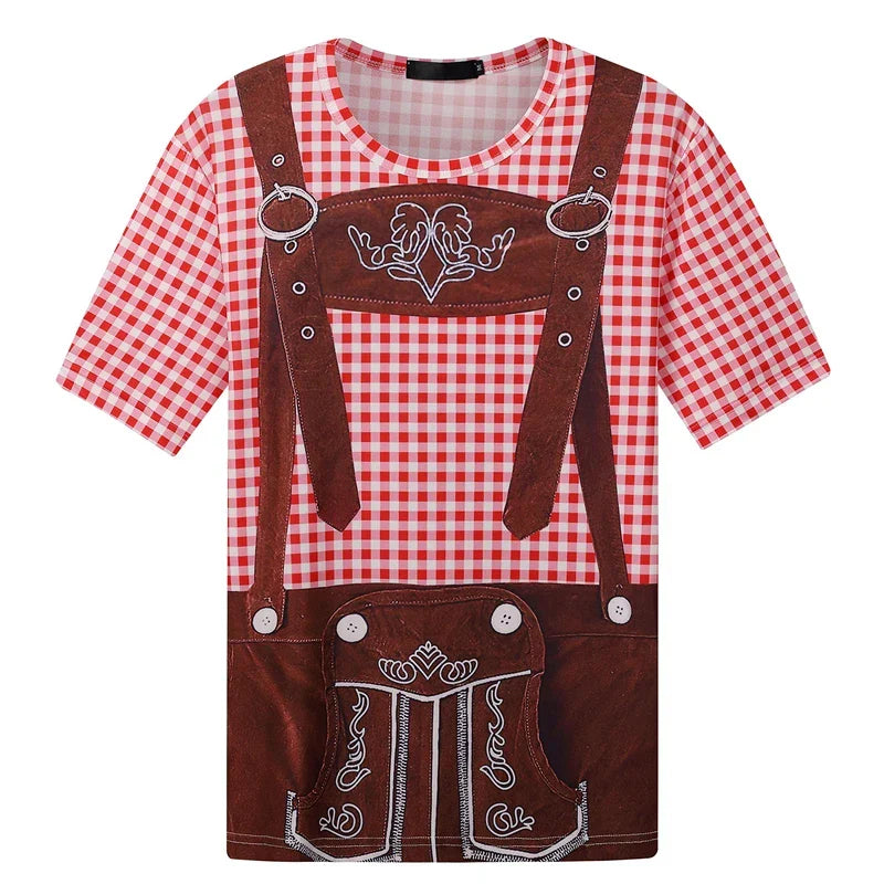 T-shirt i lederhosenstil – WiesnShirt Oktoberfest 2026