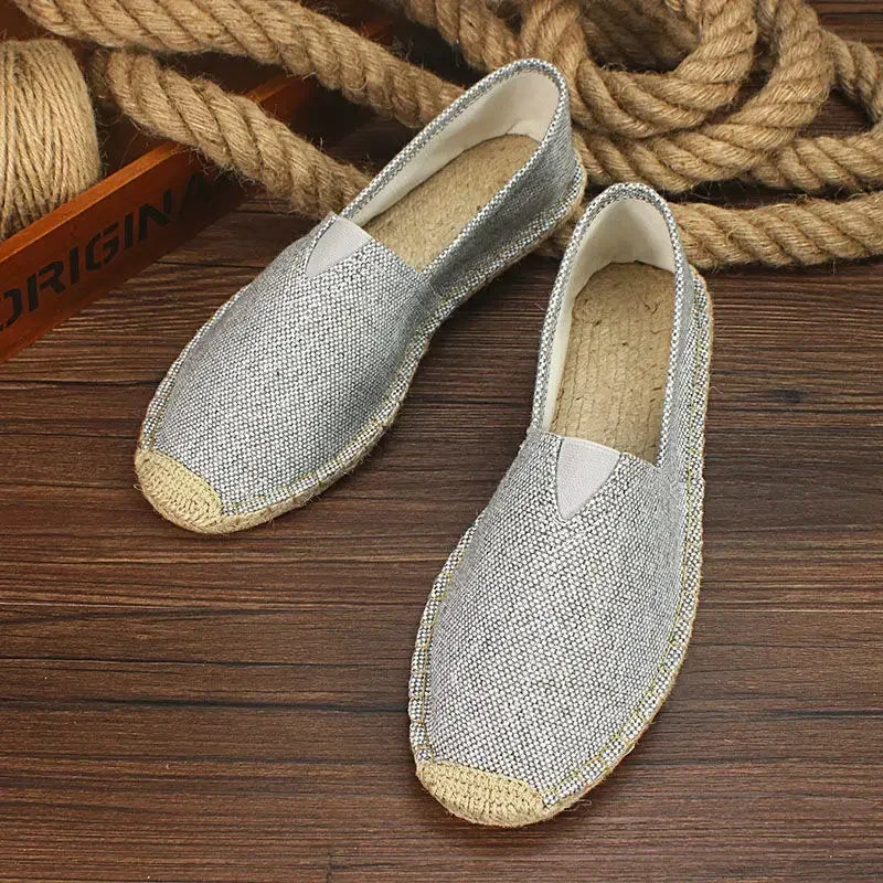 Herr-espadrill med graffitimönster – Elio