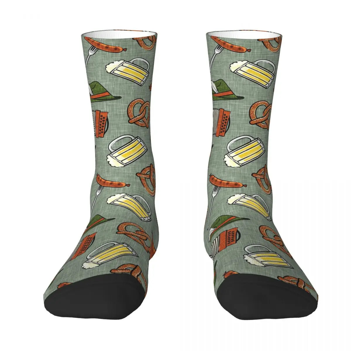 Strumpor med Wiesn-motiv (2-pack) – Feststrumpor Oktoberfest 2026