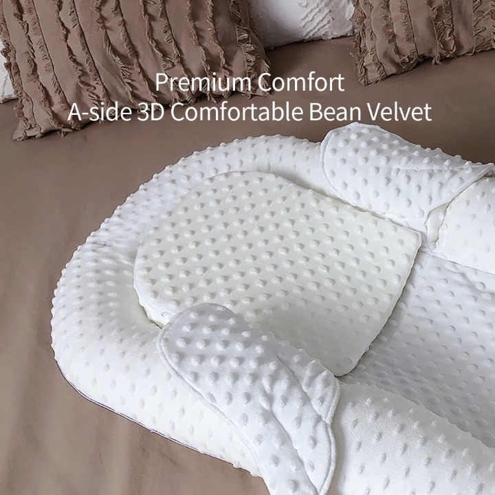 Ergonomiskt babynäste med ryggstöd och mesh-sovyta – Cosynido