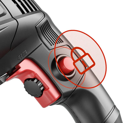 780W elektrisk hackare & borr med variabel hastighet – DrillForce