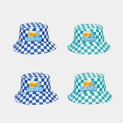 Fiskehatt med diamantmönster – WiesnKaro Oktoberfest 2026