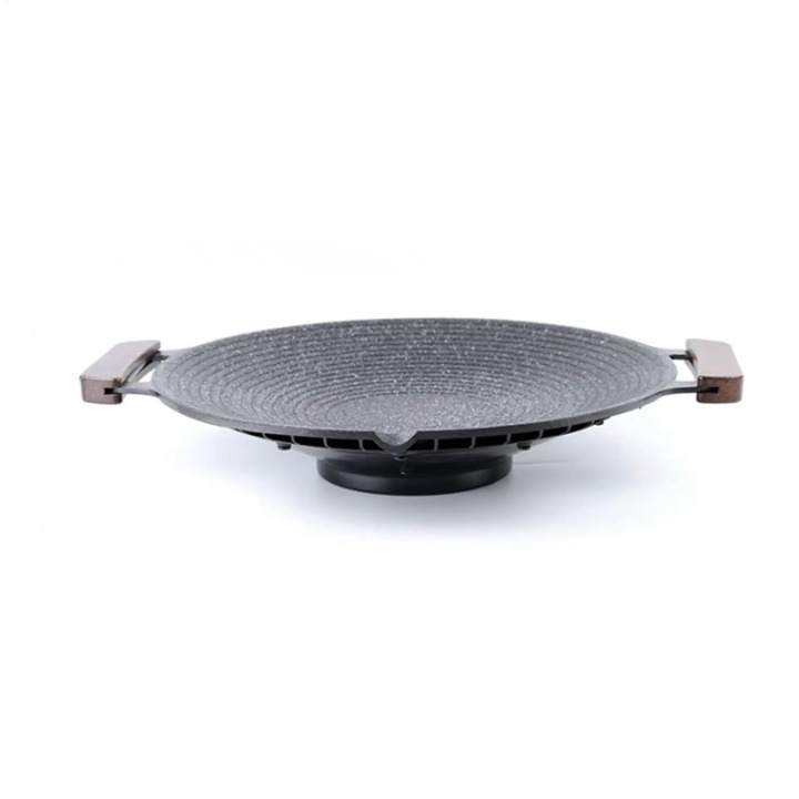 Bärbar grillpanna i aluminium med handtag för camping och grill – Arlo