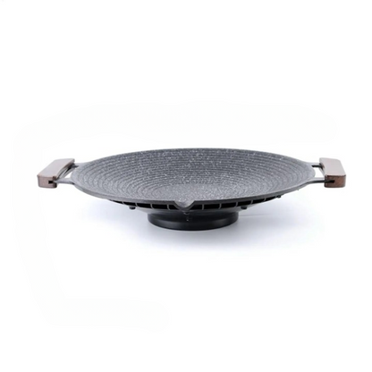 Bärbar grillpanna i aluminium med handtag för camping och grill – Arlo