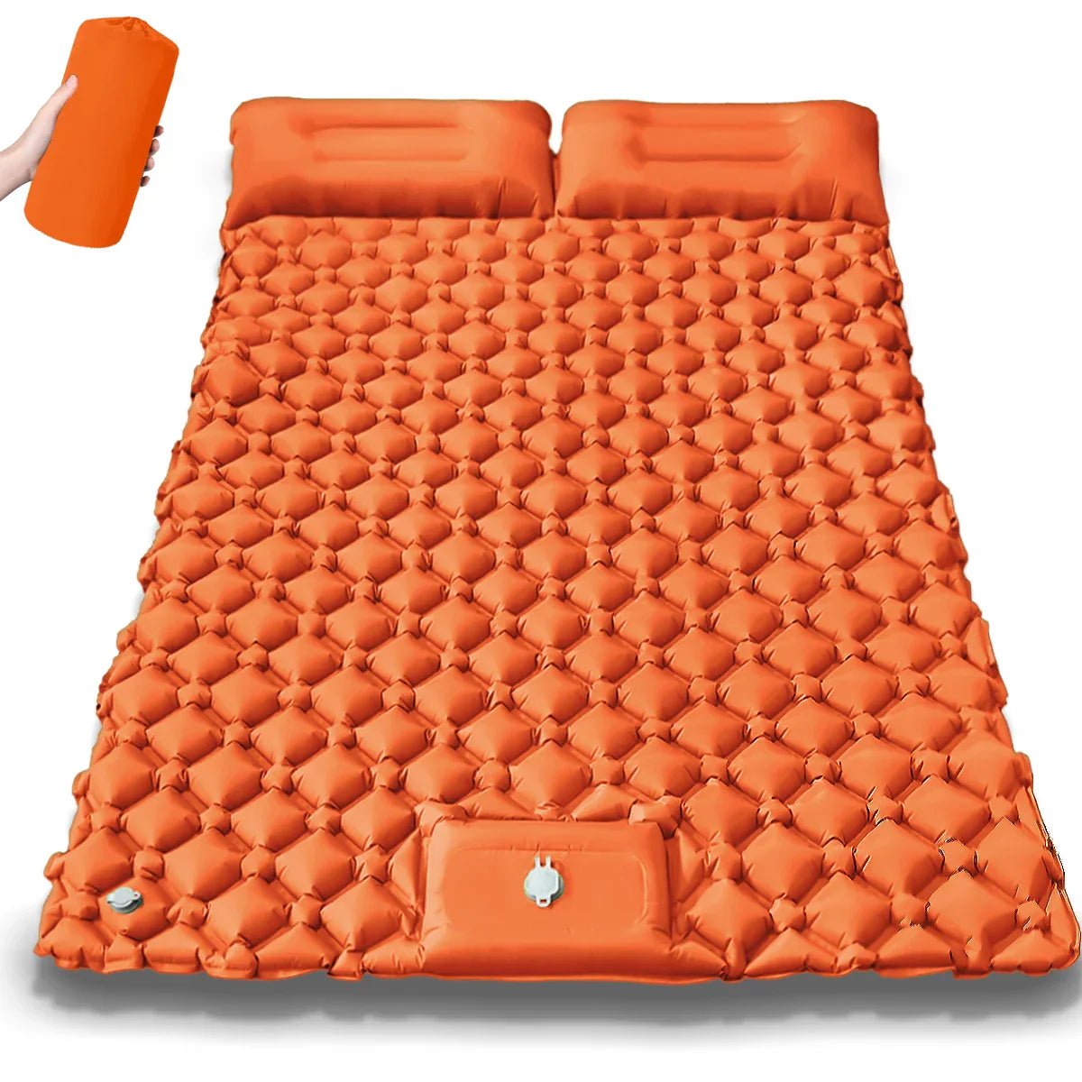 Extra bred dubbel luftmadrass för camping – Kieran