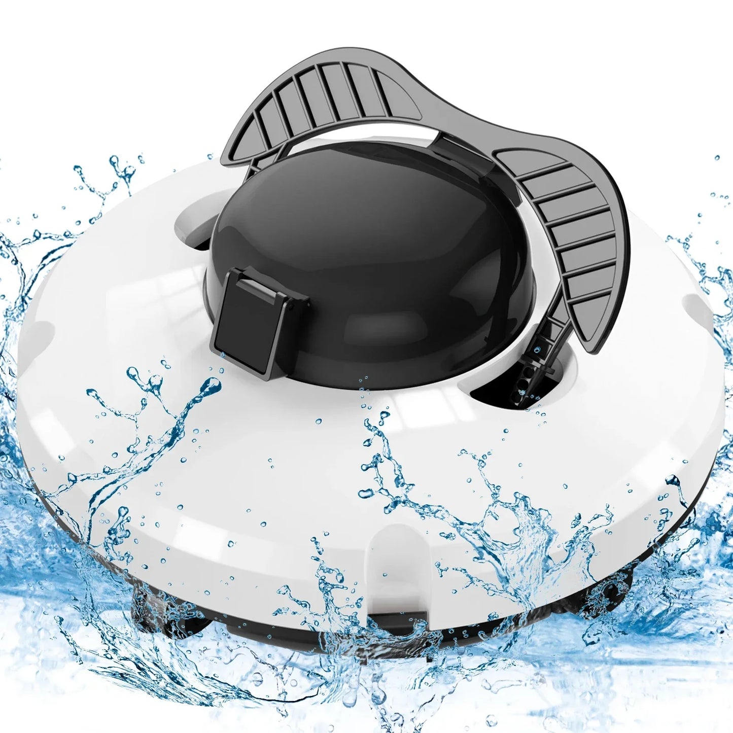 Batteridriven poolrobot IPX8-vattentät med dubbelmotor och upp till 120 minuters driftstid – AquaMate