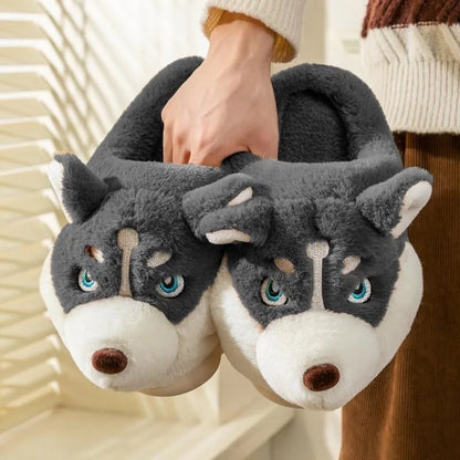 Vinterliga Husky damtofflor – Novi