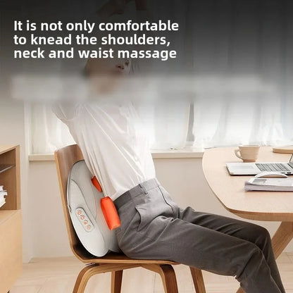 Trådlös shiatsu-massagesoffa med värme för nacke, rygg och ben – Auron