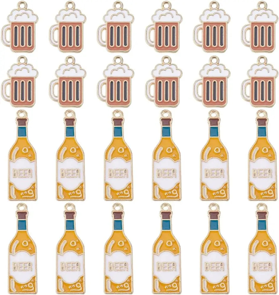 Smyckehängare i öl-design (40-set) – ProstCharms Oktoberfest 2026
