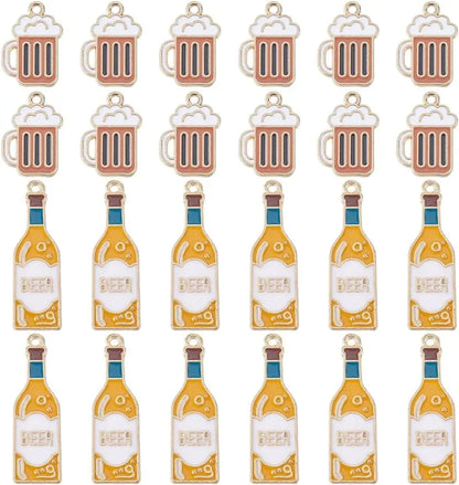 Smyckehängare i öl-design (40-set) – ProstCharms Oktoberfest 2026