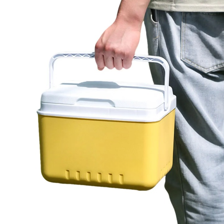6 l bärbar campingkylbox med flerlagersisolering – Dalen