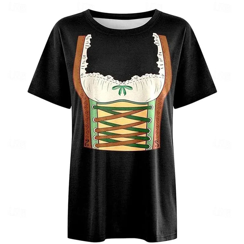 T-shirt i dirndlstil – DirndlShirt Oktoberfest 2026