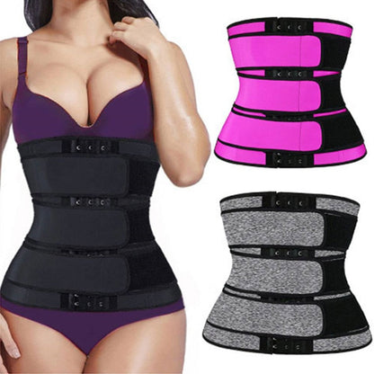 Damen Taillentrainer Korsett, lila, schwarz, grau, verstellbar, Fitness, Shapewear.