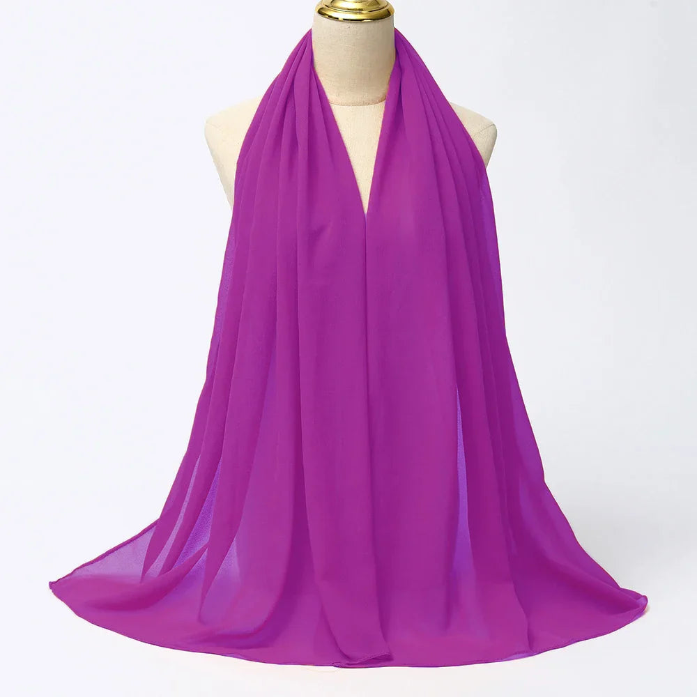 Chiffon-hijabsjal – Hösttrollkarl Leilani
