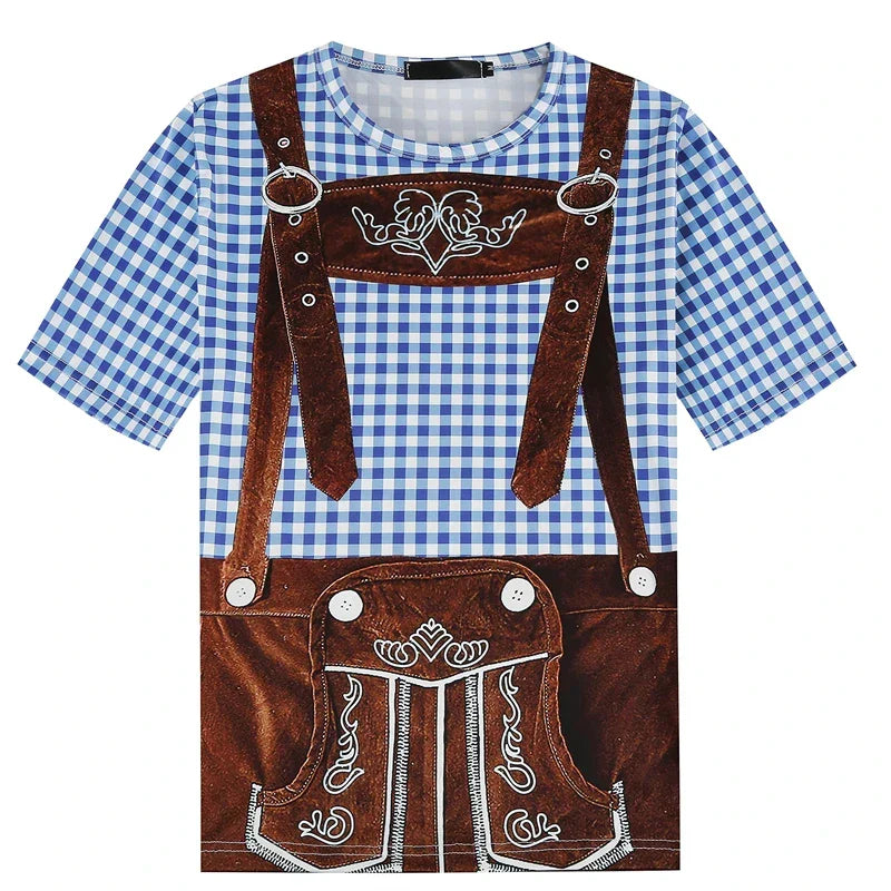 T-shirt i lederhosenstil – WiesnShirt Oktoberfest 2026