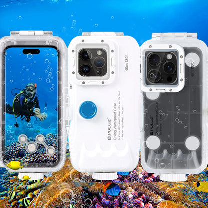 Vattentätt dykfodral för iPhone med skydd ner till 40 m och pekskärmsstyrning – AquaShield