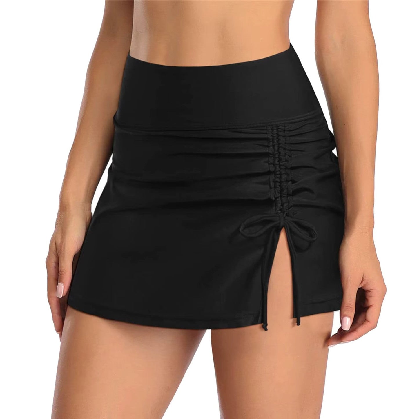 Damernas badeshorts med sidssprund - Liv